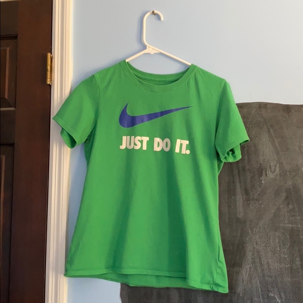 Green Nike Tee